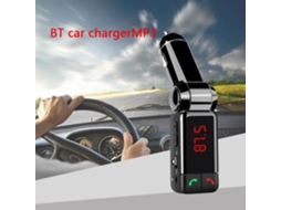 Transmissor Fm Bluetooth Veicular, Usb, Carga Rápida, Mãos-livres, Mp3, Visor Lcd