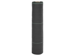 Vidaxl Tela Para Ervas Daninhas 0,5x50 M Pp Preto