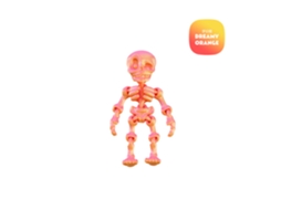 Laxiscreed Conjunto De Decoração De Halloween Com Esqueleto 3d Para Festas E Presentes