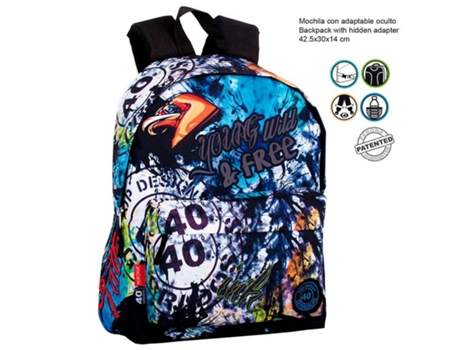 Mochila MONTICHELVO Jr. Cg Wild And Free