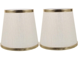 Conjunto De 2 Peças De Cúpulas Criativas Para Elegantes Candeeiros De Mesa E Acessórios Decorativos.