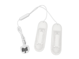 Secador De Sapatos E Botas Com Temporizador De 3 Níveis, Plugue 220-240v, Possui Abertura Em Tela Com Borda Arredondada Para Botas De Trabalho