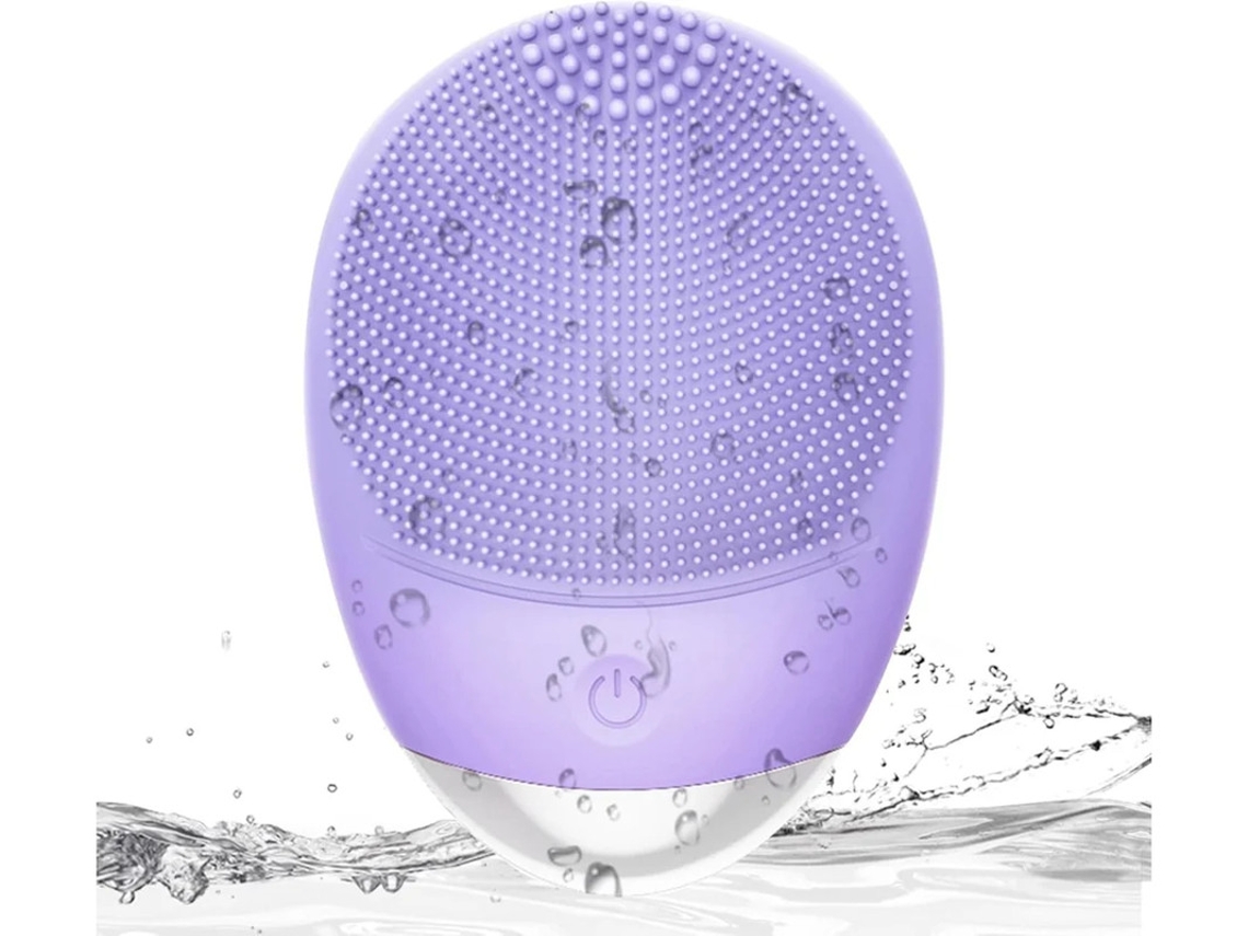 Escova De Limpeza Facial Purificador Facial Elétrico De Silicone Macio 3 Em 1 Escova Facial Vibratória Sónica Yizhood