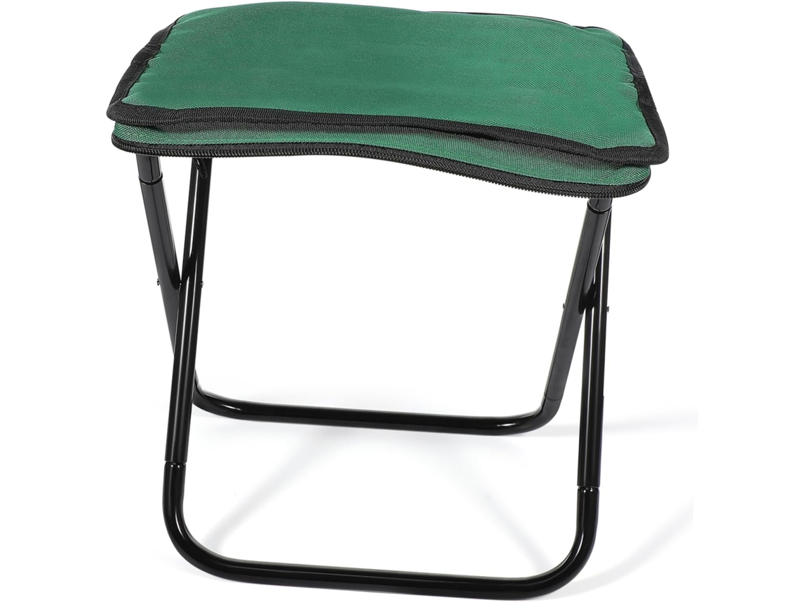Banqueta Dobrável Alipis, em tecido, alumínio, portátil, leve