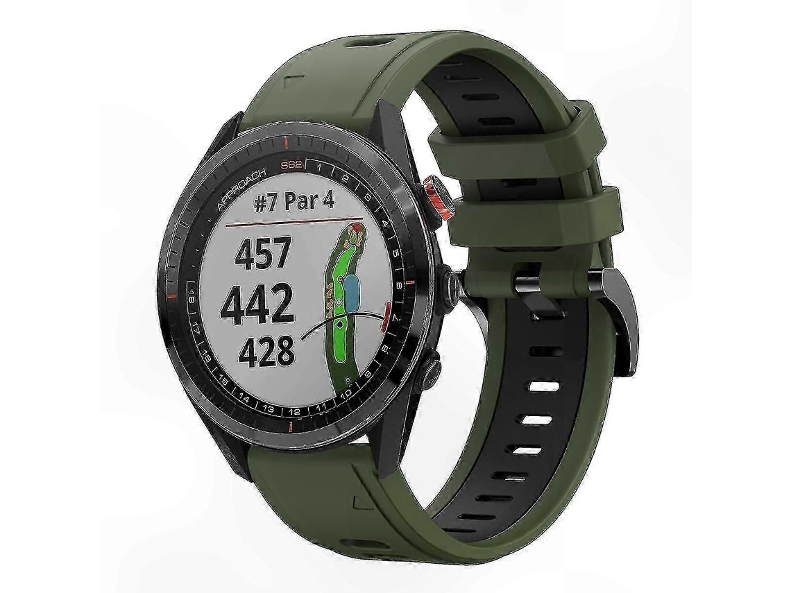Pulseira De Silicone Ajustável Para Relógios Inteligentes De Golfe Com Gps.