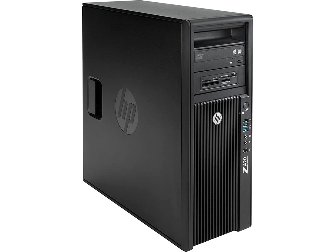 HP Z420 Workstation Xeon E5-1620 V2 8Gb 240Gb Ssd Nvidia Quadro K2000 Computador (Recondicionado Reuse Marcas Mínimas)