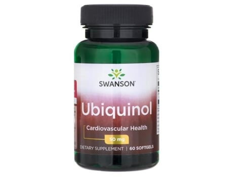 SWANSON Ubiquinol 50 Mg 60 Softgels 55 Gr