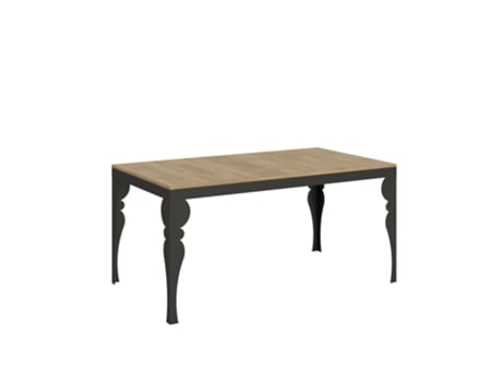 Mesa de Refeição ITAMOBY Paxon Evolution (90x160/264 - Painéis em Melamina - Carvalho Natural)