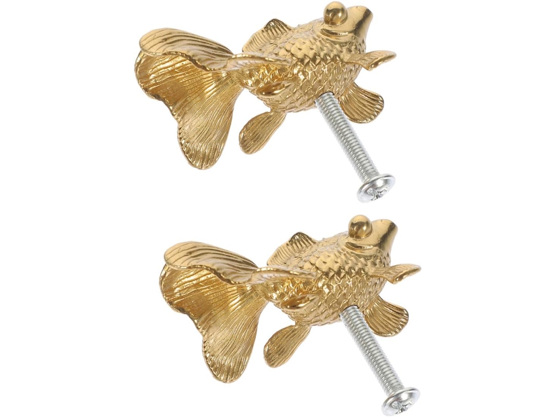 Puxadores De Gaveta Latão Vintage Em Formato Animais, 2 Peças, Para Cômoda, Armário, Banheiro, Cozinha E Móveis