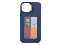Funda de Telefone NFC com Tela de Tinta Smart Tpu Projeção para iOS 15 | S/MARCA