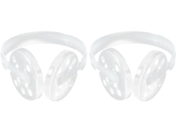 Suporte Resistente Para Protetores Auriculares Em Plástico, Estrutura Para Montar Você Mesmo, Estrutura Branca Simples E