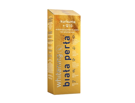 Stainguard Bright Pearl Toothpaste 75ml, Advanced Formula For Coffee Tea Lovers Biala Perla