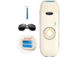 Depiladora De Luz Pulsada Ipl 22j Profissional, 9 Níveis, Flash Duplo 5,2cm², Remoção De Pelos Para Rosto, Pernas E Corpo, Uso Doméstico (cáqui)
