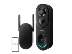 Câmera de vídeo porteiro Botsla B 5MP 360° para gerenciamento de controle de acesso Botslab