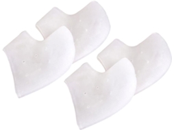 5 Pares De Meias Silicone Para O Calcanhar, Proteção Anti Rachaduras Para O Tornozelo, Para Cuidar Dos Pés Ao Caminhar