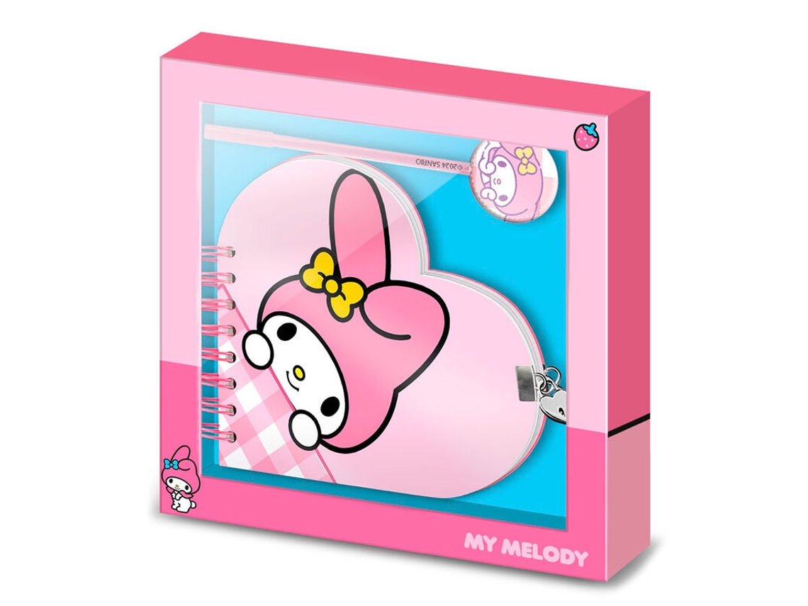Conjunto De Agenda E Caneta Hello Kitty My Melody