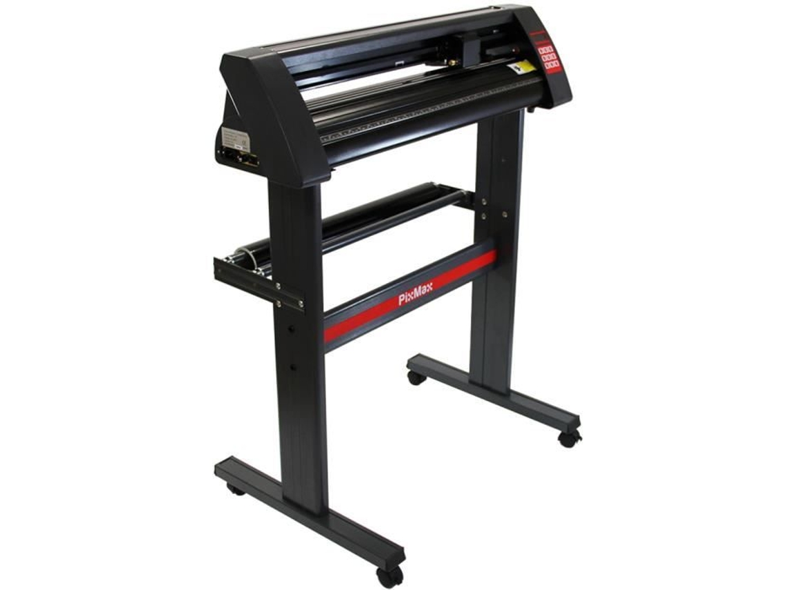 Cortador de Vinil de 72 Cm com Plotter de Suporte de Alumínio Cortador de Vinil Pixmax com Acessórios de Corte