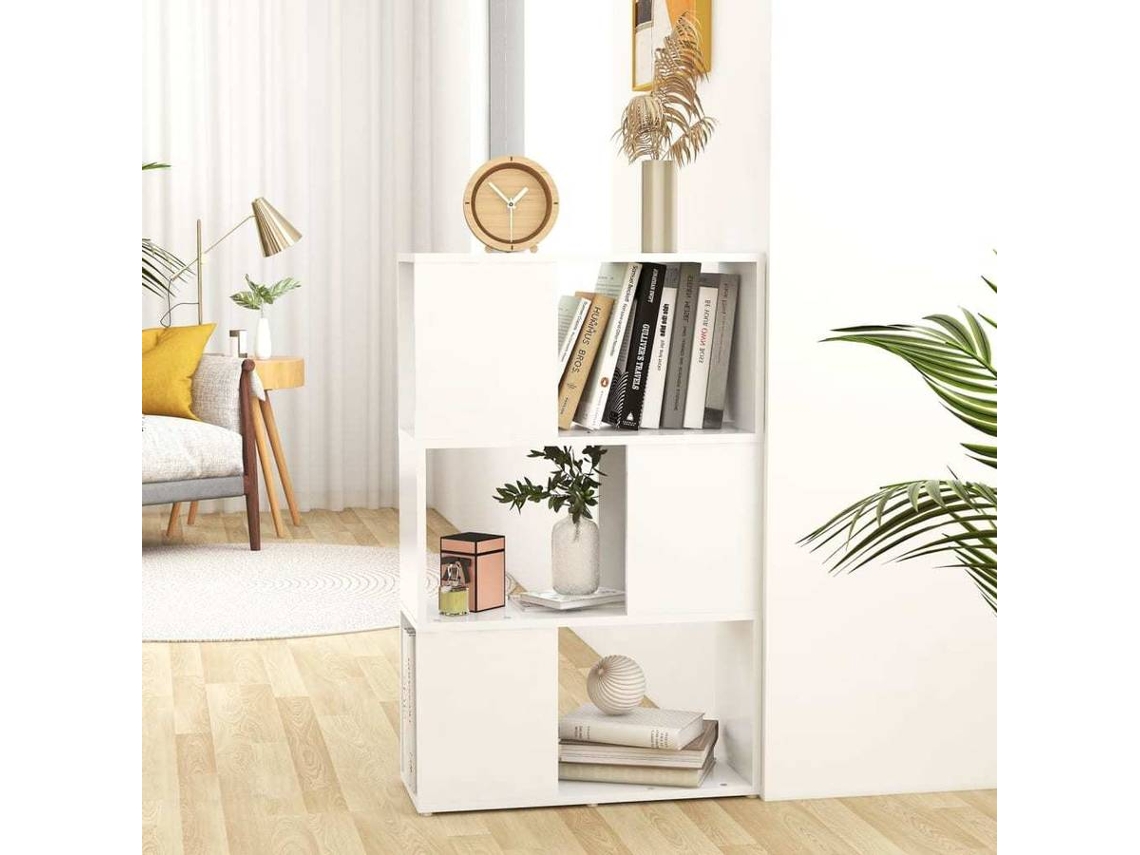 Book Cabinet Room Divider, Book Cabinet Room Dividers Vidaxl Branco Madeira Processada (60 X 24 X 94 Cm)