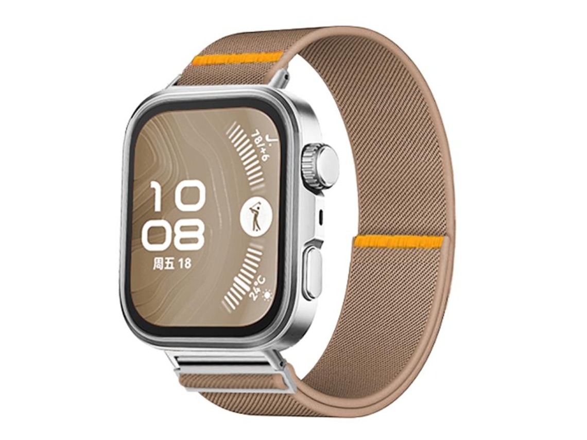 Bracelete para Huawei Watch Gt 6 Pro Silicone Fecho Magnético Dobrável Preto Azul XIAOMOYU