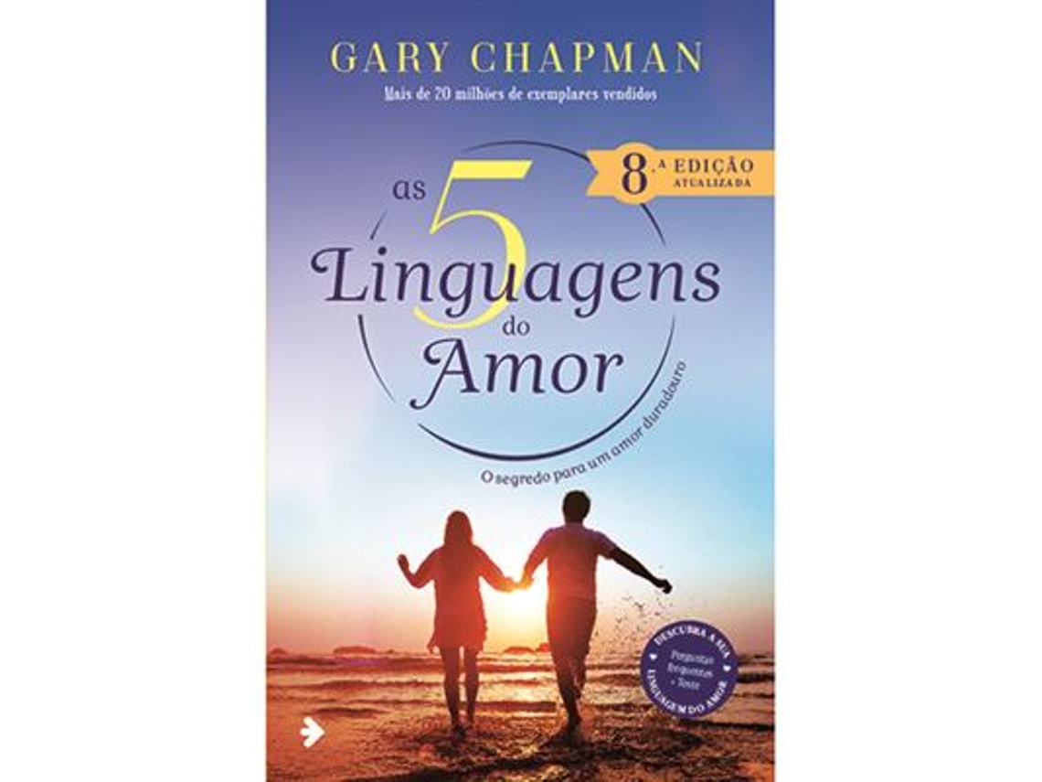 Livro As 5 Linguagens do Amor de Gary D Chapman (Português)