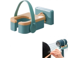 Suporte de Parede para Secador Cabelo, Organizador Cabelo Autoadesivo 180°/yy GOKOCO