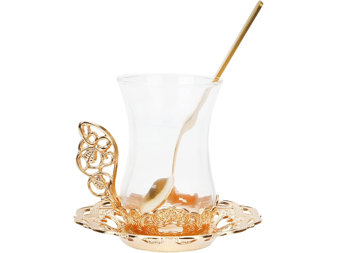 Conjunto De Copo E Ventosa De Vidro Vicasky Com Colher, Estilo Elegante.