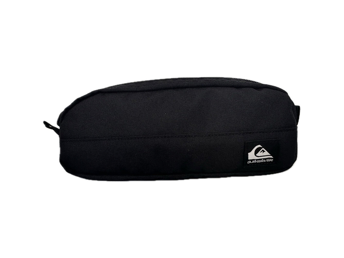Estojo Tasmen, Poliéster Reciclado, 230 X 50 X 85 Mm, Preto Quiksilver