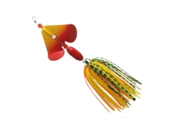 (laranja) Isca Giratória Com Lâminas De Engrenagem, Adequada Para Pesca.