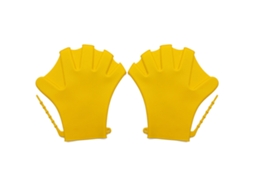 Mali luvas de Natação com Dedo Separado em Silicone Resistente À Água para Treino e Mergulho