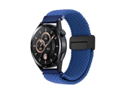 Pulseira De Relógio De Nylon Trançado Com Fecho Magnético