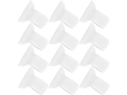 12 Prendedores Acolchoados Para Capa De Edredom E Cobertor, Prendedores De Colcha Ajustáveis, 12 Peças Em Branco