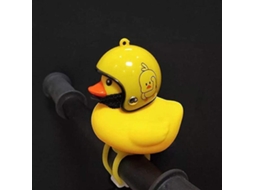 Buzina para Bicicleta, em Borracha, Formato de Pato AQUAFORGE
