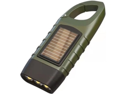 Lanterna Led Recarregável por Manivela e Solar S/MARCA