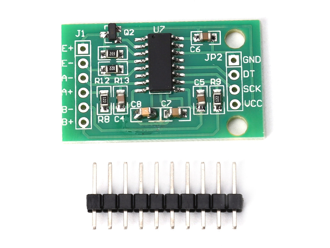 5pcs Módulo Sensor Hx711 24 Bits Bicanal de Pressão e Peso com Alta Precisão
