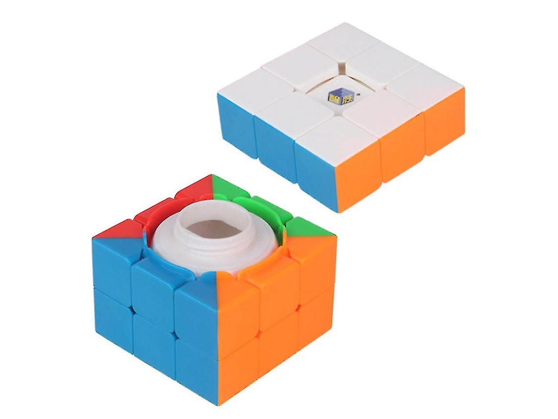 Yuxin Professional 3x3x3 Treasure Box Magic Cube Speed ​​puzzle 3x3 Surprise Cube Brinquedos Educativos Presentes 66mm Slowmoose (sem Adesivos)
