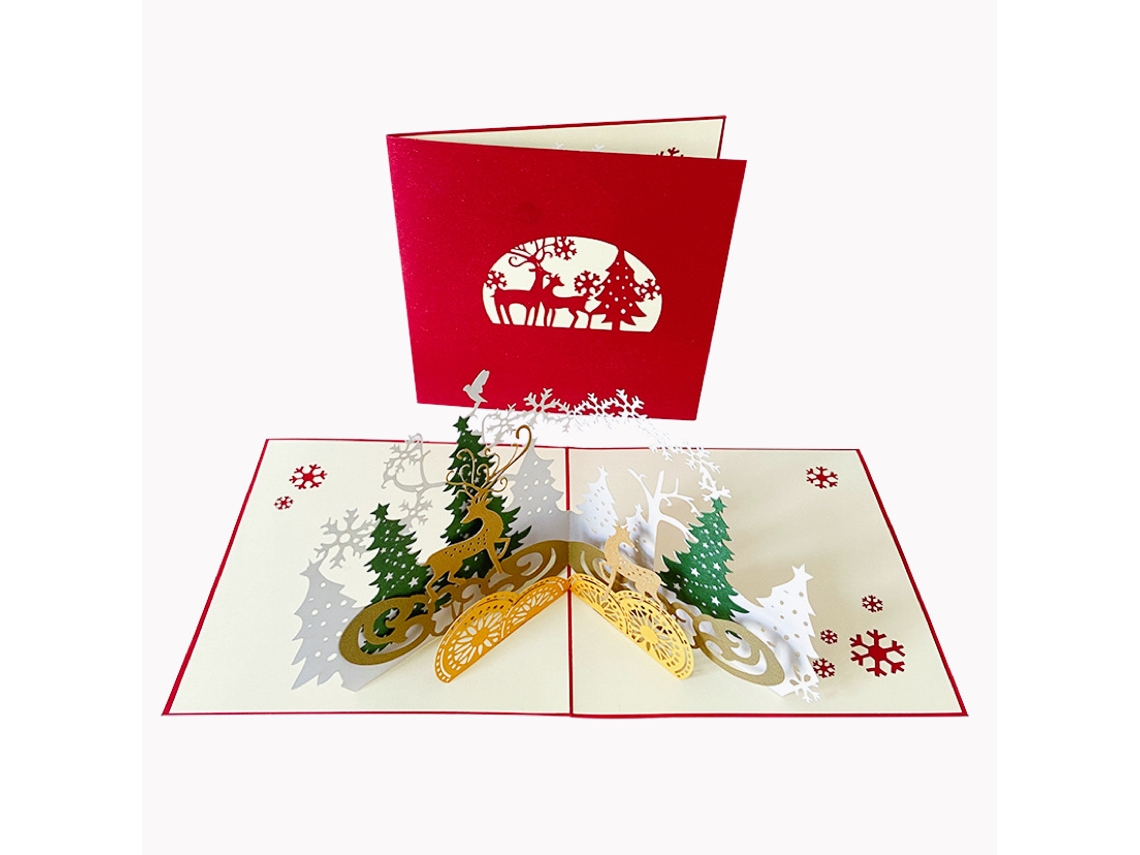 Cartões De Natal Criativos Com Música E Efeito 3d Aquaforge