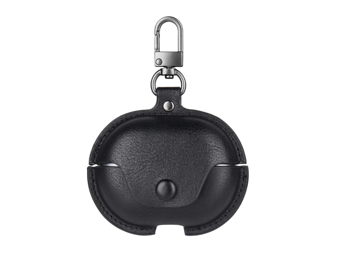 Estojo Protetor Halinuia Couro Negócios Modelo Fp2 (compatível Huawei Freebuds Pro 2, Couro Elegante Com Gancho)