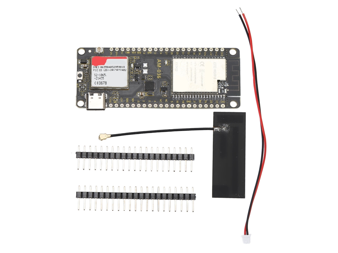 Módulo Sem Fio Esp32 Placa De Desenvolvimento Wifi Bluetooth Gsm Gprs Cartão Sim 3.6‑5v