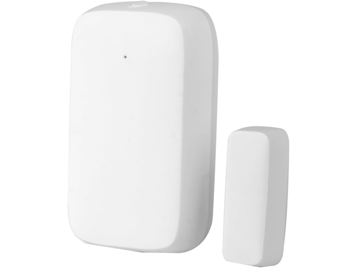 Sensor De Porta Zigbee, Pc E Abs Brancos, Com Notificação