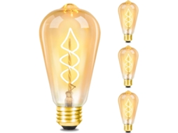 Lâmpada Led 1x Lâmpada Led Edison E27 - 4w St64 2200k