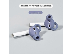 Capas de Silicone para Fones de Ouvido Sem Fio Airpods 1/2 S/MARCA