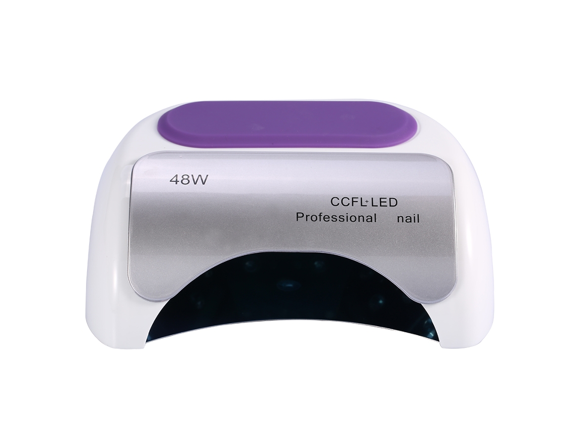 Secador De Unhas Auto Sener 48w Com Lâmpada Uv Ccfl E Led Para Esmalte Em Gel Manicure E Pedicure Branco