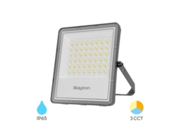 Projetor Led 50w 3in1 5500lm Ip65 Ik06 Cinza Braytron