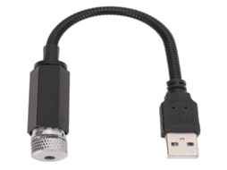 Projetor LED USB Lurelia para carro, céu estrelado, modelo 2 azul