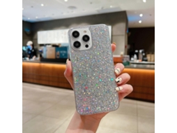 Lurelia Capa Iphone 12 Pro Max Tpu Brilho Prateado