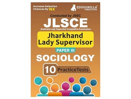 Livro Jharkhand Lady Supervisor Paper III Sociology de Edugorilla Prep Experts (Inglês)