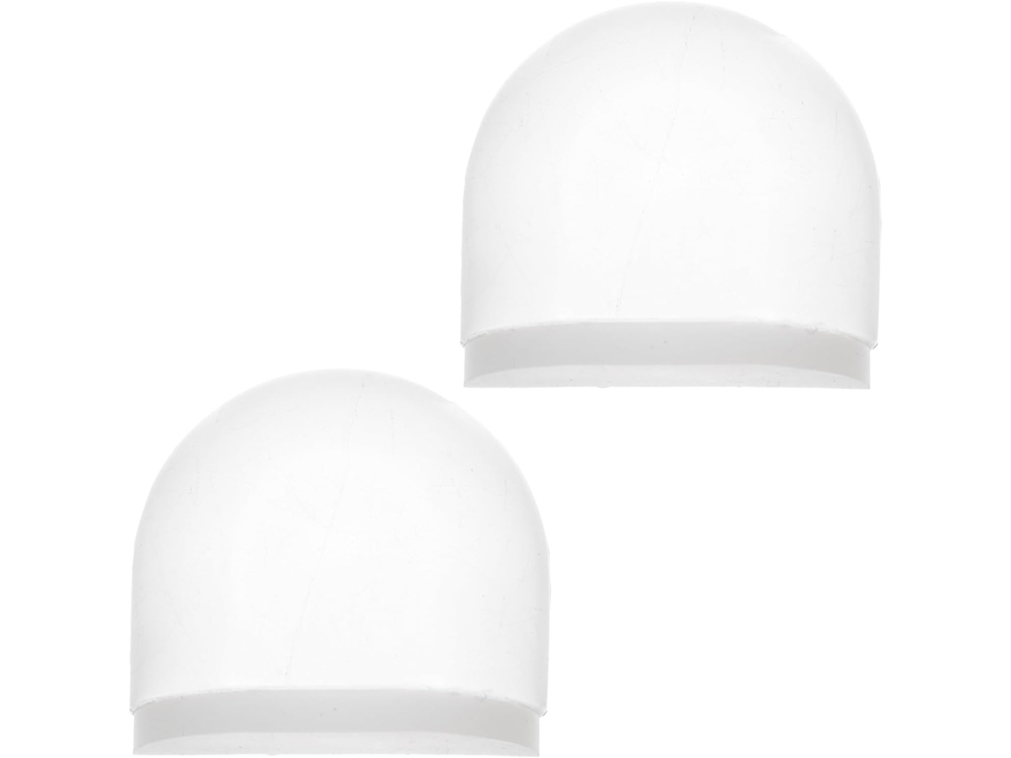 Batentes De Porta Borracha Brancos, 2 Peças, Com Design Sem Pregos, Amortecedores Anticolisão Para Proteção Da Porta