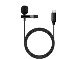 Microfone De Lapela/ Mosquito Para Dispositivos Samsung, Usb C Aquaforge