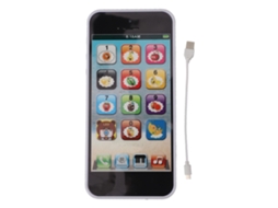 Primerox smartphone Brinquedo para Crianças com Tela Sensível, Luzes Led e Música 8 Modos