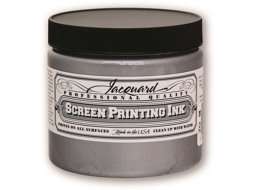 Tinta Para Serigrafia Jacquard, 470 Ml, Tinta Prateada Para Tecido.